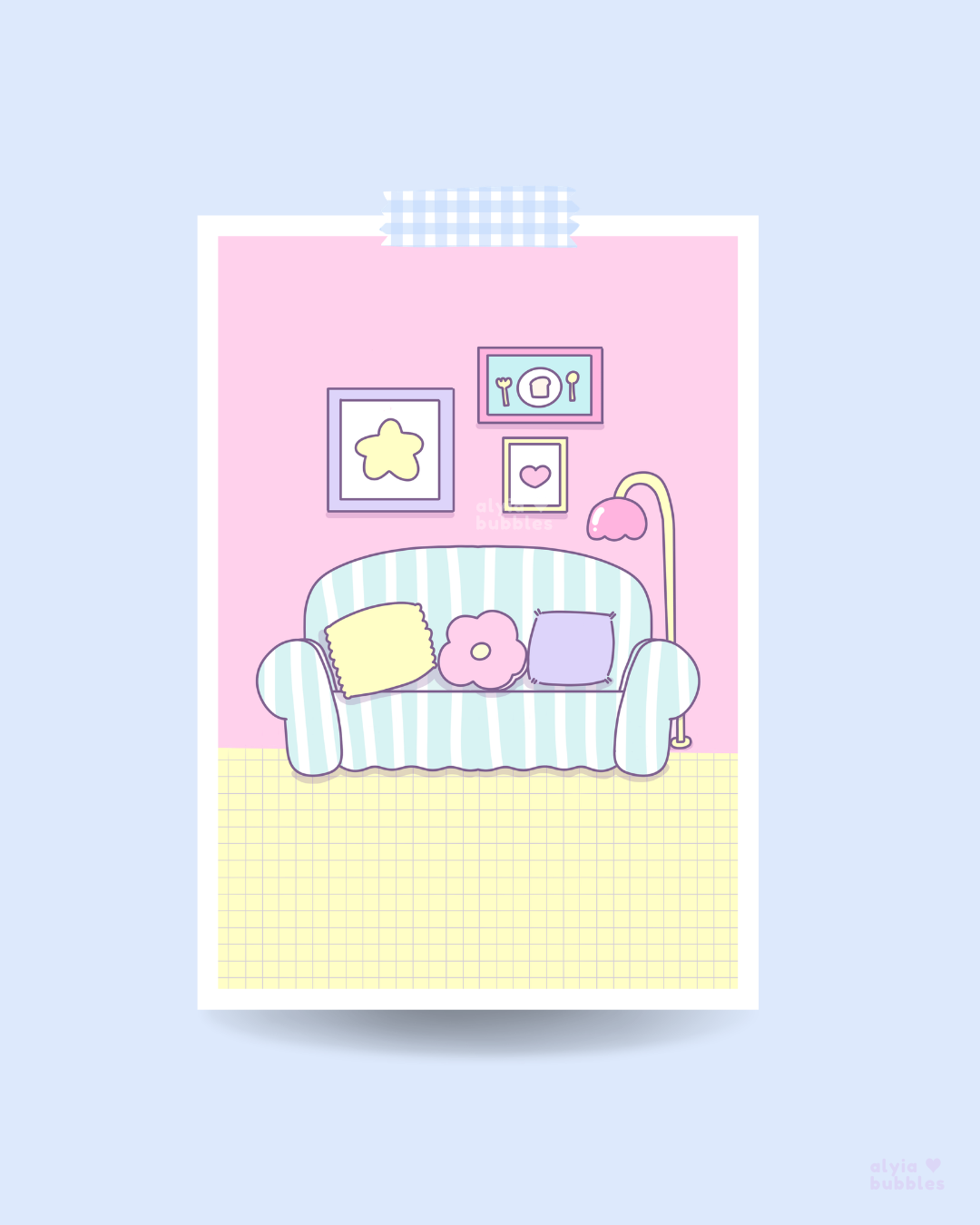 Cozy Sofa Wall Art