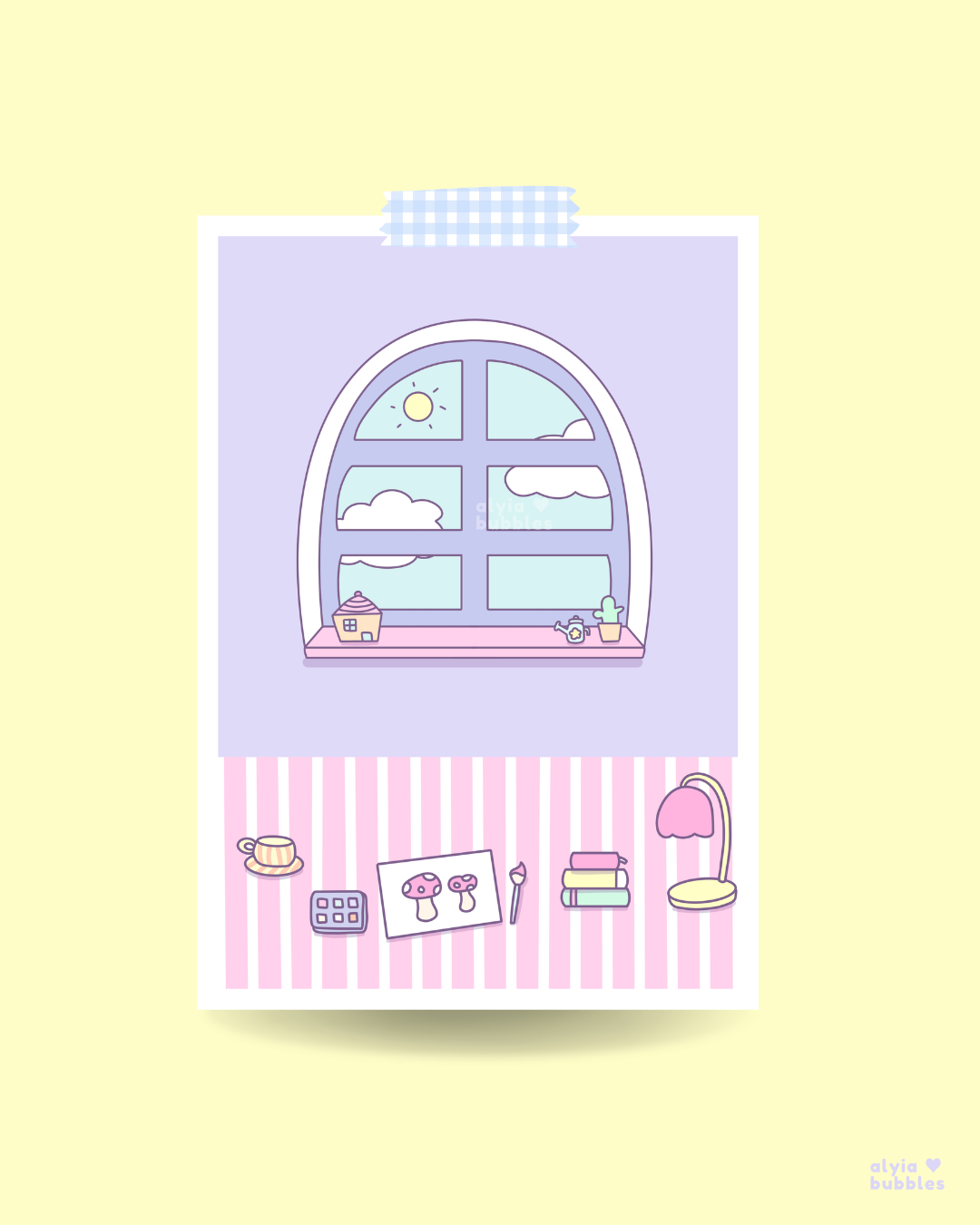Cozy Window Wall Art