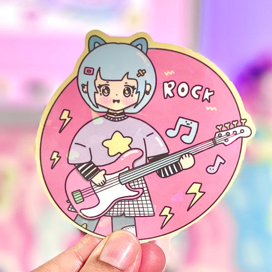 I'm A Rockstar Vinyl Sticker